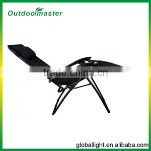 Classical Black Zero Gravity Chair Beach Chair thumbnail-3