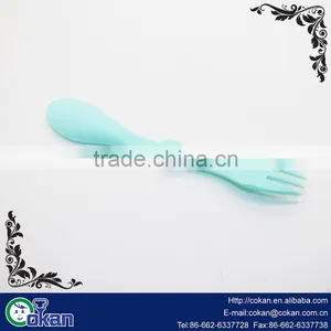 Multifunction Plastic Salad /fruit / Ice Cream Spoons Forks and Knives CK-KT618 thumbnail-3