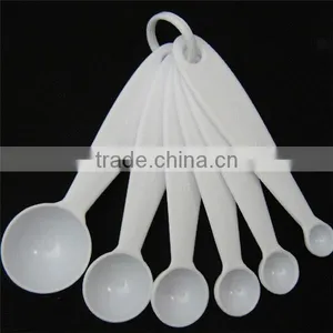 2015 New Design Mini Cosmetic Scoop/spoon, OEM 6 Set Plastic Mini Plastic Scoop, Custom Tableware Plastic Scoop Maker thumbnail-1