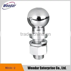 Steel Chrome Hitch Ball for Ball Mount Trailer Hitch Ball on Hitch Mount thumbnail-1