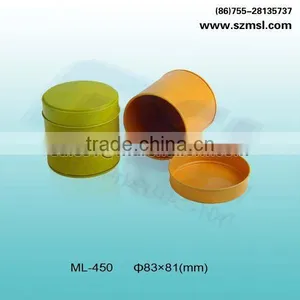 Round Tin Can for Candle thumbnail-1