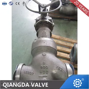 High Pressure Sealed Bonnet Globe Valve With RF or Bw Ends thumbnail-3