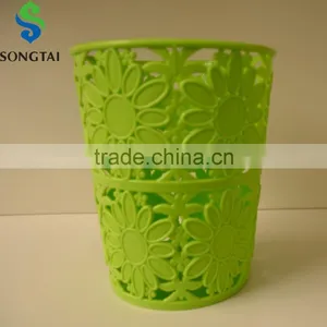 Plastic Small Desk Storage Bucket thumbnail-1
