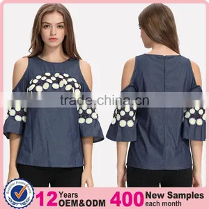 Latest Mature Ladies Patch Work Simple Blouse Tops Patterns Models New Design Pictures thumbnail-1