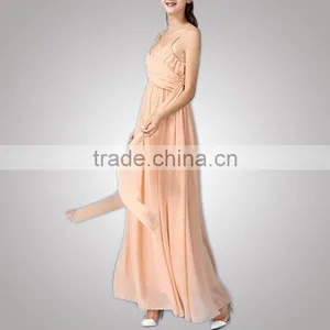 Beautiful Ladies Elegant Design Breathable Bridal Train Dress Factory Provide thumbnail-3