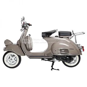 классический мопед на газу Vespa скутер thumbnail-4