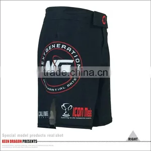 Sublimation Printing Kick Boxing Shorts With Super Stretch Custom Design MMA thumbnail-4