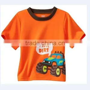 New Arrival 100% Cotton Boys Short Sleeve Cartoon t Shirts Kids Summer Clothing thumbnail-1