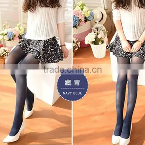 Hot Sale High Quality 40D Velvet Lady Pantyhose Tights Leggings With Cotton-lined Gusset thumbnail-1