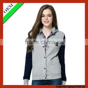 OEM High Quality Fashion Men Hoodie/ Women Fashion Jacket/ Women Coat thumbnail-1