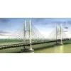 Custom Cable-Stayed Steel Bridge / Steel Suspension / Steel Truss Bridge thumbnail-1