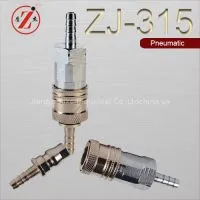 ZJ-315 European Standard Single Shut-off Pneumatic Quick Release Coupler thumbnail-1