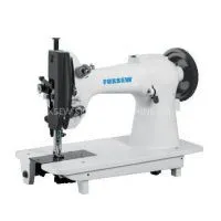 Single Needle Top and Bottom Feed Lockstitch Moccasin Machine for Extra Heavy Duty thumbnail-1