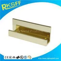 Zinc Alloy Gold Name Card Holder thumbnail-1