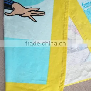 100% Cotton Reactive Printed Animal Hooded Towels thumbnail-4