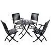 Garden Furniture Plastic / Poly Wood Dining Set (BZ-P030) thumbnail-1