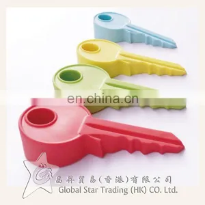 Creative Key Silicon Door Stopper Baby Safety thumbnail-1