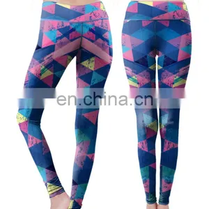 Colorful Leggings Adult Compression Tights for Women Fitness thumbnail-5