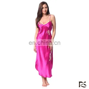 Sexy Ice Silk Women Sleeping Dress Hot Ladies Night Wear thumbnail-1