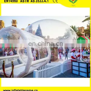 Custom Christmas Decorations Giant Inflatable Human Size Snow Globe With the Frame thumbnail-1
