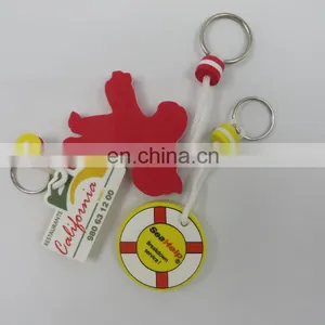 New Personalized Cartoon Character Eva Key Holder Key Chain Rings for Promotions thumbnail-6