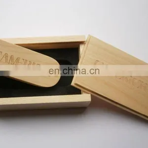 Wooden Business Card Usb Flash Drive With Debossed Logo thumbnail-6