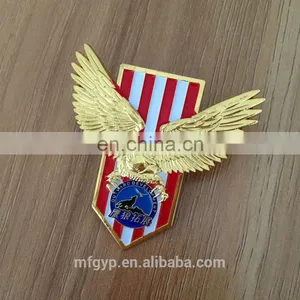 Craft Custom Gold Plated Eagle Lapel Pin thumbnail-1