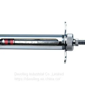 Veterinary Metal Syringe With Luer Lock thumbnail-1