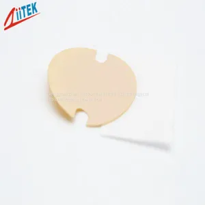 Bergquist K-10 Replacing Pcm For LED Light 0.152mm Thickness Light Amber Thermal Phase Change Material Pad PCM thumbnail-1