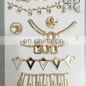 2016 Fashion Metal Garment Accesories Necklace Sew on Collar Decoration on Clothing thumbnail-1