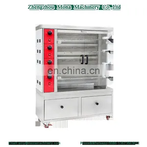 Commercial Stainless Steel Push Five-story Gas Chicken Oven thumbnail-1