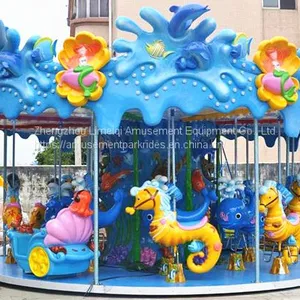 24 Seats Ocean Luxury Carousel Merry-go-round thumbnail-1