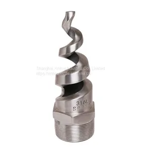 Stainless Steel Marine Tower Cooling Cleaning Fire-protection Full Cone Water Jet Sprinkler Spiral Spray Nozzle thumbnail-4