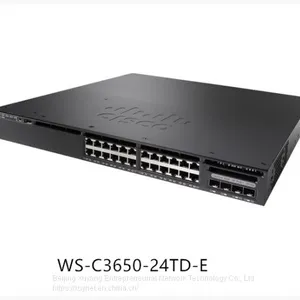 WS-C3650-24TD-E Original New 3650 Series 24 Port Stackable Switch With IP Services thumbnail-1