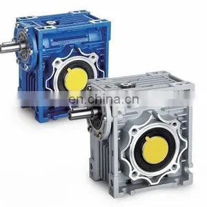 Aluminium RV Worm Speed Reducer Gearbox Geared Motor thumbnail-4
