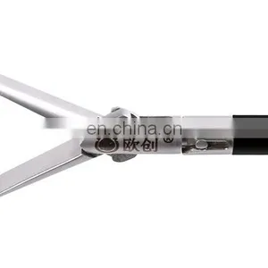 Laparoscopic Grasping Forceps With Insulated Handle Rachet Fenestrated Grasping Forceps Enestrated Grasping Forceps thumbnail-3