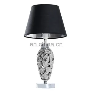 New Design of Flower Pattern Ceramic Table Lamp for Reading Room thumbnail-5