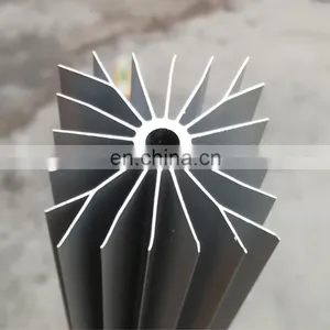 Toshine CA And CE Sunflower Heat Sink Aluminium Profile Structure For Led Light thumbnail-4