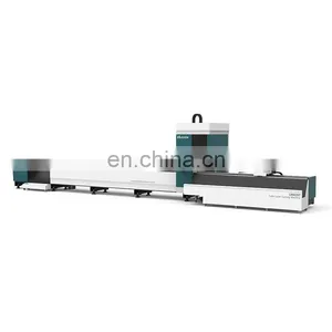 2021 LXSHOW Professional Pipe Tube CNC Fiber Metal Laser Cutting Machine for Square Round Pipe Steel / Pipe Cutter thumbnail-2