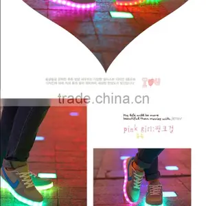 2016 New Style Led Light up Kids Shoes thumbnail-4