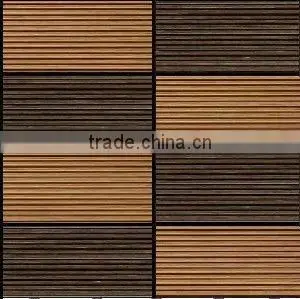 2015 New Outdoor Wood Plastic Composite DIY Tile thumbnail-1