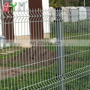 Galvanized Welded Wire Mesh Fencing 3D Welded Mesh Panel thumbnail-1