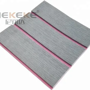 NEKEKE 90*240*0.6 cm Light Gray + Pink Lines Boat Yacht Marine EVA Deck Foam Sheet thumbnail-3