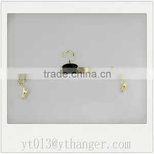 CY-321 Best Quality Metal Clothes Hanger Gold for Women Underwear thumbnail-3