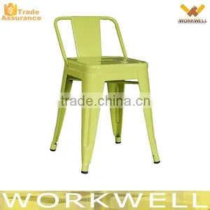 WorkWell Industrial Metal Frame Stackable Bar Chair Kw-St14 thumbnail-2