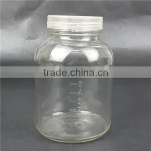 Glass Tissue Culture Vessels Jar With Plastic Lid thumbnail-1