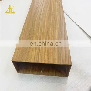 Aluminum Wooded Grain Profile/Aluminum Winbdow Extrusion/ Aluminum Door Frame Profile thumbnail-3