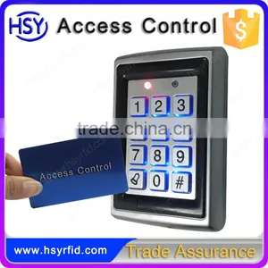 1000 Card User 125khz ID Wiegand26 Input Metal Shell Wonderful Design Stand Alone Reader Without Any Software thumbnail-1