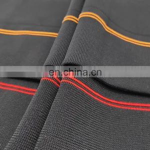Colorful Rib 1*1 2*1 Rib 300-600 Gsm t Shirt Rib Polyester Spandex Flat Knit Fabric Twist thumbnail-3