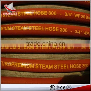 High Pressure Delivering Water Rubber Hose Steam 3/8 thumbnail-6